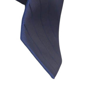 Cravate décontractée pour homme, design moderne et élégant, 100 % polyester écologique, satiné brillant, couleur unie, coupe ajustée - Product Image 4