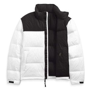Chaqueta Acolchada Unisex con Bloques de Color, Capucha, Cuello Alto, Cierre de Cremallera, Impermeable, para Invierno, Relleno Grueso de Poliéster, Lona - Product Image 5