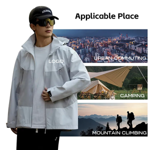 Custom Logo Wind Breaker Winter <b>Jacket</b> <b>Men</b> Outdoor Sports OEM Windbreaker <b>Jackets</b> Breathable Plus Size Windbreaker <b>Jacket</b> - Product Image 2