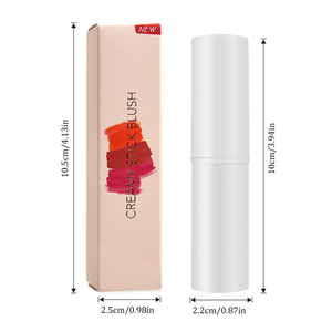 Stick de blush crème multi-usages 6 couleurs, blush modulable et estompable pour les joues, les lèvres et les yeux - Product Image 6