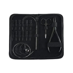 Juego de Herramientas para Extensiones de Cabello de Acero Inoxidable Mate de Color Personalizado, Alicates Micro, Regal Impex - Product Image 5