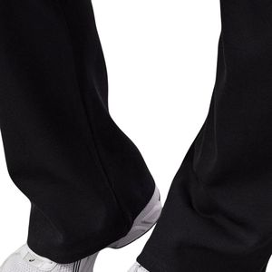 Women's Black Rib <b>Flared</b> <b>Legging</b> High Waisted Stretch Yoga Pants Sculpting Fitness Trousers Gymwear Activewear Apparel - Product Image 4
