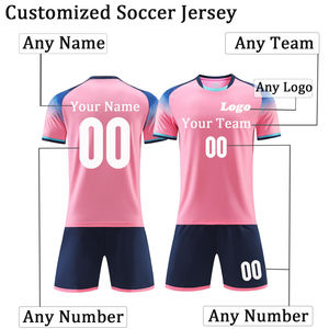 Uniforme de Fútbol de Poliéster de la Mejor Calidad, Secado Rápido, Transpirable, Ligero, Ropa Deportiva, Conjuntos de Alto Rendimiento que Absorben la Humedad, Gran Venta - Product Image 4