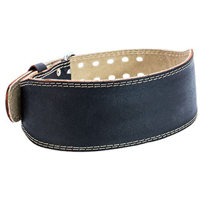 Cinturón de Cuero de Alta Calidad para Levantamiento de Pesas, Doble Costura, Resistente, para Sentadillas y Peso Muerto - Product Image 6