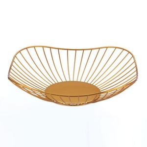 Panier de présentation de fruits en métal avec support, panier en fil de fer noir, présentation sur table, décoration moderne pour la maison - Product Image 2