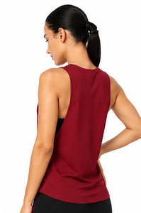 Women's Yoga Exercise Tank <b>Top</b> Fitness Wear Yoga Vest Ladies Customized Sportswear Stringer Women's Workout Tank <b>Top</b> - Product Image 6