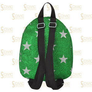 Fashion Shiny Glitter Laser Label Geometric Unisex Waterproof Corduroy Small Mini School <b>Backpack</b> - Product Image 6