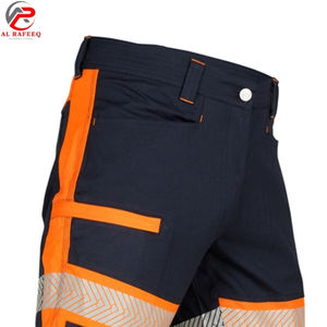 Pantalones de Trabajo de Alta Visibilidad de Último Diseño y Alta Calidad, Pantalones Cargo Transpirables con Múltiples Bolsillos para Hombre - Product Image 3