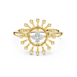 Diamante único de corte brillante cultivado en laboratorio, chapado en rodio, oro blanco de 18 quilates, para compromiso, boda, fiesta, regalo de San Valentín, glamuroso - Product Image 6