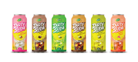Wana Natural Dirty Soda Matcha Coconut Water Flavored Electrolytes 490ml Boisson gazeuse en conserve Sacs OEM Private Label Prêt à l'emploi