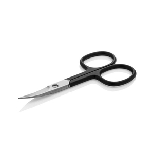 Ciseaux à cuticules de beauté à pointe étroite en acier inoxydable incurvé, durables, légers, réutilisables, avec trou carré pour une finition lisse des ongles - Product Image 1
