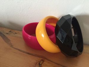 Handmade Handcrafted Classic Crown Design <b>Resin</b> Bangles Bracelet for Women's Anniversary-H a CRAFT - Product Image 2