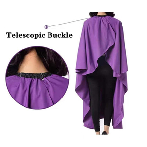 Capes de barbier imprimées de haute qualité, en polyester sublimé, pour salon de coiffure, avec crochet métallique élastique - Product Image 5