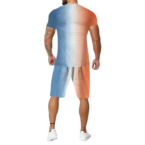 Conjunto de Pantalones Cortos y Camiseta Tei Daye de Algodón 100% Pesado, Unisex, con Logotipo Personalizado, Impresión DTG, Estilo Urbano, Lavado Ácido - Product Image 2