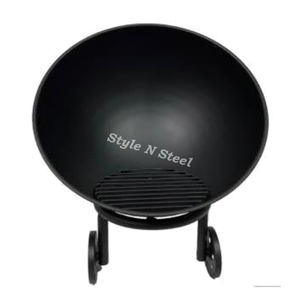 IRON/HR RUST Top Trending Iron <b>Fire</b> <b>Pit</b> Durable Freestanding Wood/Coal Burning Outdoor Heating for Patio Garden - Product Image 2