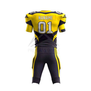 American Football Uniform Mens Custom Team Jersey And <b>Pants</b> Set Lightweight Breathable OEM Bulk Process Impex - Product Image 4