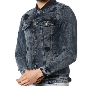 Top Selling Oversized Custom Made Men Jeans <b>Jacket</b> Latest Design <b>Cheap</b> Price OEM Service Men <b>Winter</b> <b>Jacket</b> - Product Image 3
