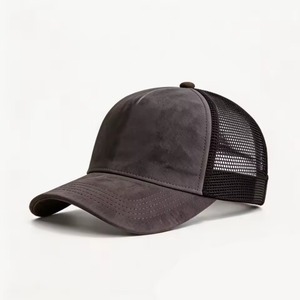 Gorra Trucker de 5 Paneles con Logotipo Personalizado, Malla de Poliéster y Lona, Bordado con Ojales, Ajustable, de Dos Tonos, Unisex - Product Image 5