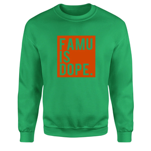 Sweat-shirt personnalisé avec logo brodé pas cher, impression unie, unisexe, en coton, col rond, pour les fraternités, hommes et femmes - Product Image 4