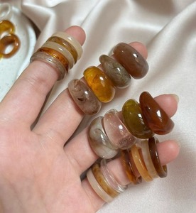 Classic <b>Clear</b> <b>Resin</b> Finger Rings Handmade High Quality for Men and Women Party Gift By Perfect Enterprises - Product Image 5
