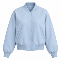 Veste bomber légère jaune tendance pour femmes, fermeture éclair, tissu respirant et chaud, veste bomber pour femmes, service OEM 2025