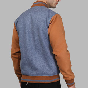 Chaquetas Varsity Estilo Streetwear de Béisbol para Hombre, Chaquetas de Invierno Impermeables con Logo Personalizado en la Parte Delantera, Fabricante Mayorista - Product Image 3