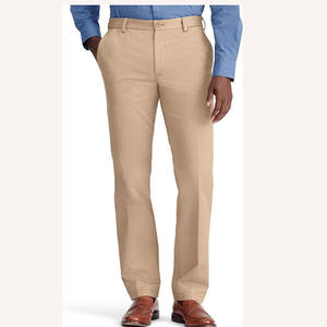 Pantalon chino décontracté pour homme, moderne, léger, en toile, coupe droite classique, vêtements décontractés élégants, logo personnalisé, vente en gros de chinos - Product Image 4