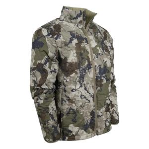 เสื้อแจ็คเก็ตฮู้ดดี้แบบมีซิป ผ้าซอฟต์เชลล์ลายพรางพิมพ์ลายแบบซับลิเมชั่น 400 GSM สำหรับผู้ชาย ลายพราง Real Tree - Product Image 5