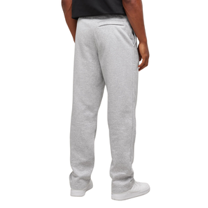 Customized Men Plain Fleece <b>Trousers</b> Relaxed Tapered Fit Elastic Waist <b>Cuffed</b> Sweatpants OEM Apparel Factory Wholesale Suppliers - Product Image 2