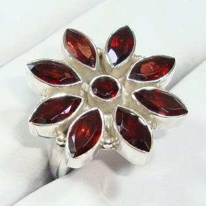 Anillo Bohemio Sukhmani para Mujer, Plata de Ley 925 con Topacio Azul en Engaste de Bisel, para Boda/Fiesta/Aniversario - Certificado por Terceros - Product Image 2