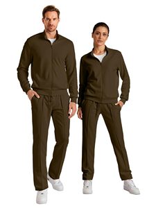 <b>Men</b> 2 Piece Textured Tracksuit Full Zip <b>Sweat</b> Jacket Jogger <b>Pants</b> OEM Wholesale - Product Image 3