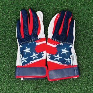 Premium Heavy Duty Custom <b>Baseball</b> Batting <b>Gloves</b> Professional Use Hook Loop Closure Customizable Colors Logos Built Unisex - Product Image 6