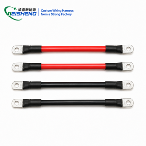 Cosses de batterie automobiles GP M8 25mm² 35mm² 16MM 2AWG 6AWG, câble de batterie de voiture, faisceau de câbles solaires en cuivre pour motos électriques - Product Image 1