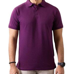 Camiseta Polo de Cuello Redondo para Hombre, Diseño Personalizado de Alta Calidad, 100% Algodón, Color Sólido, Manga Corta - Product Image 1