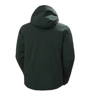 Chaqueta Impermeable con Capucha para Hombre, Alta Demanda 2026, con Bolsillos con Cremallera, Ropa Deportiva de Invierno, Chaqueta SoftShell Verde Oscuro - Product Image 2