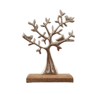 Elegante Objeto Decorativo de Caligrafía para el Hogar con Base de Madera y Latón, Perfecto como Pieza Decorativa para la Entrada para Dar la Bienvenida a los Invitados, Venta al por Mayor desde India - Product Image 3