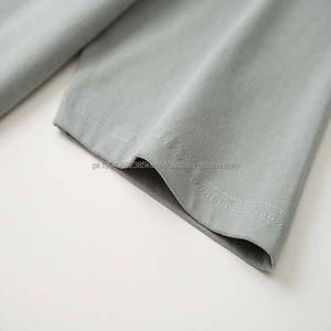 Camisetas de Hombre en Oferta, Todos los Tamaños, Último Diseño, Color Gris Claro, 100% Algodón, Antiarrugas, Transpirables, de Secado Rápido, Tejido de Punto - Product Image 5