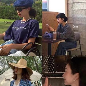 Collar de Perlas Shijia Retro de Alta Gama para Mujer, Diseño de Clavícula de Lujo Ligero para Blogueros de Internet - Product Image 2