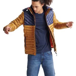 Chaqueta de Invierno Personalizada para Hombre, Chaqueta Acolchada de Lana, Estilo Casual Elegante, Manga Larga, Capucha con Cremallera, Servicio OEM, Impermeable, Impresión Personalizada - Product Image 1