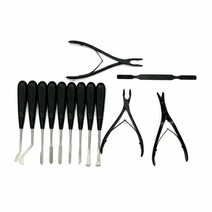 ชุดเครื่องมือผ่าตัดเสริมจมูกสีดำ – อุปกรณ์ผ่าตัดจมูก - Product Image 1