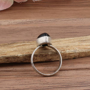 Bague en argent sterling 925 avec sertissage en turquoise fait main, style vintage turc, pierre authentique, design ottoman, pour les fêtes - Product Image 6