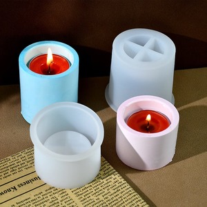 Portavelas de Resina Ecológico Hecho a Mano, Decoración Festiva Navideña para el Hogar y el Jardín, Regalo - Product Image 3