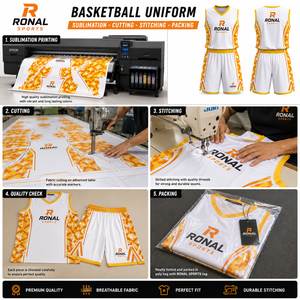 Uniforme de Baloncesto Deportivo Nuevo al por Mayor con Logotipo Personalizado Impreso, Calidad Premium, Último Estilo, Uniforme Totalmente Personalizado - Product Image 5