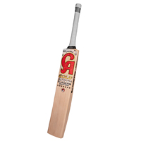 Bate de Críquet Domelco Group Gold 15000 Edición Jugador, 7 Estrellas, Ligero, Madera de Sauce Inglesa, Ambidiestro, Alta Calidad, 40MM