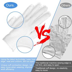 OEM ODM Service Acceptable Cotton Lined <b>Gloves</b> Full Finger Non Slip Hand Mittens Durable Long Term Use Liner Hand Mitt - Product Image 3