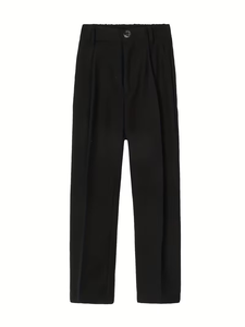 Unisex High School Uniform Trousers 100% Cotton Canvas Spring Autumn & Summer Styles Student Performance Formal Single Piece - Product Image 2