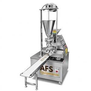 เครื่องทำโมโม่เปาจื่อแบบมีล้อ 4 ล้อ ยี่ห้อ AFS Equipments รุ่น Indoor ขนาด 345x255x408 มม. ทำจากสแตนเลส ผลิตได้ 1500 ชิ้นต่อชั่วโมง - Product Image 2