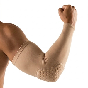 Manchon de protection pour coude professionnel, en Spandex et Nylon fins, léger, respirant, unisexe, pour adultes - Product Image 6