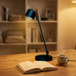 Modern Flexible Black Metal Desk <b>Lamp</b> E27 LED Adjustable Reading Light 3500K Warm White KTT-230906-27 Vietnam Origin - Product Image 6