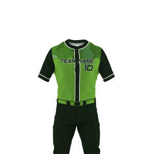 Uniforme de Béisbol Personalizado con Nombre de Equipo, Transpirable, de Secado Rápido, Material de Poliéster/Algodón para Sesiones de Práctica Prolongadas - Product Image 6